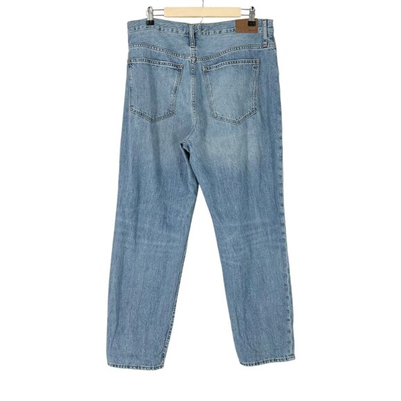 Madewell The Slouchy Boyjean in Riverspring Wash - Picture 4 of 10